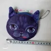 Plush wallet, plush toy bag, coin wallet, coin bag, printed 3 packs of cat loose change details Picture